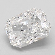 1.55ct Radiant Lab Grown Loose Diamond GIA Certified D/VS1 +Free Ring 6431308324 1523.48 per carat