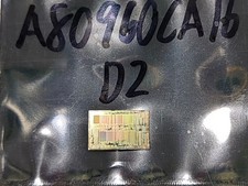 Vintage Rare Intel A80960CA16 D2 Die CPU Silicon Wafer IT AI IC Tech Art Gift