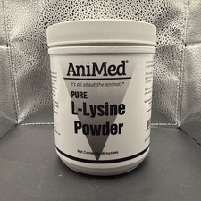 AniMed Pure L-Lysine Powder  1lb Jar  Animals