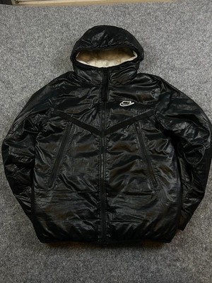Nike Tech Puffer Jacket Schwarz   Lightweight Streetwear   2000s / Techwear