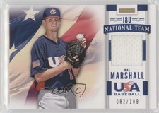2013 USA Baseball Box Set 18U National Team Memorabilia 82/199 Mac Marshall 0f8