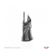 Reaper Bones Mini 28mm Elf Wizard, Anirion Pack New