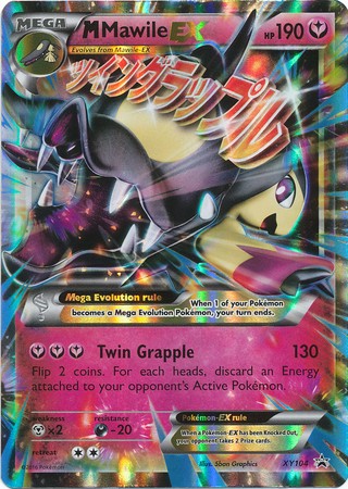 Mega Mawile EX - XY104 - Pokemon XY Promo Ultra Rare Card LP