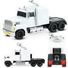 White Rechargeable Truck Bluetooth Portable Speaker LED Light USB/AUX/FM WS-570