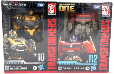 Hasbro Transformers Studio Series Bumblebee 10 & Optimus Prime 112 Action Figure