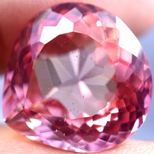 Natural 25.99 Ct Padparadscha Sapphire GGL Certified Sparkling Loose Gemstone