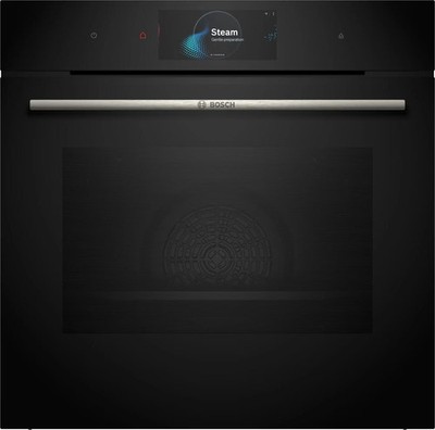 Bosch HSG7584B1 Serie 8 A+ Einbau-Dampfbackofen, 60 cm breit, 71 L, HomeConnect,