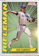 1991 Score - Ken Caminiti #415