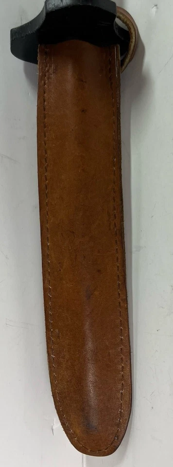 Afilador de cuchillos de diamante EZE-LAP de colección con funda a presión de cuero, EE. UU. 2229 limpio Foto 4 de 4