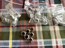 Lot of 4 Sets Nickel Guitar Tuner Bushings/Ferrules Stratocaster,Telecaster