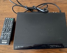 Sony DVPSR210P CD/DVD Player Black, Remote Control  Attached Power Cord