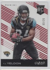 2015 Panini Clear Vision Rookie Red 3/25 TJ Yeldon (Ball in Both Hands) #111 1u6