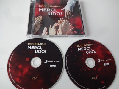 Doppel CD Udo Jürgens - MERCI UDO ! von 2016 42 Titel wie mit 66 Jahren CHERIE