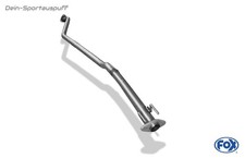 Fox Edelstahl Vorschalldämpfer-Soundrohr Honda Civic 7 5-türig Typ EU