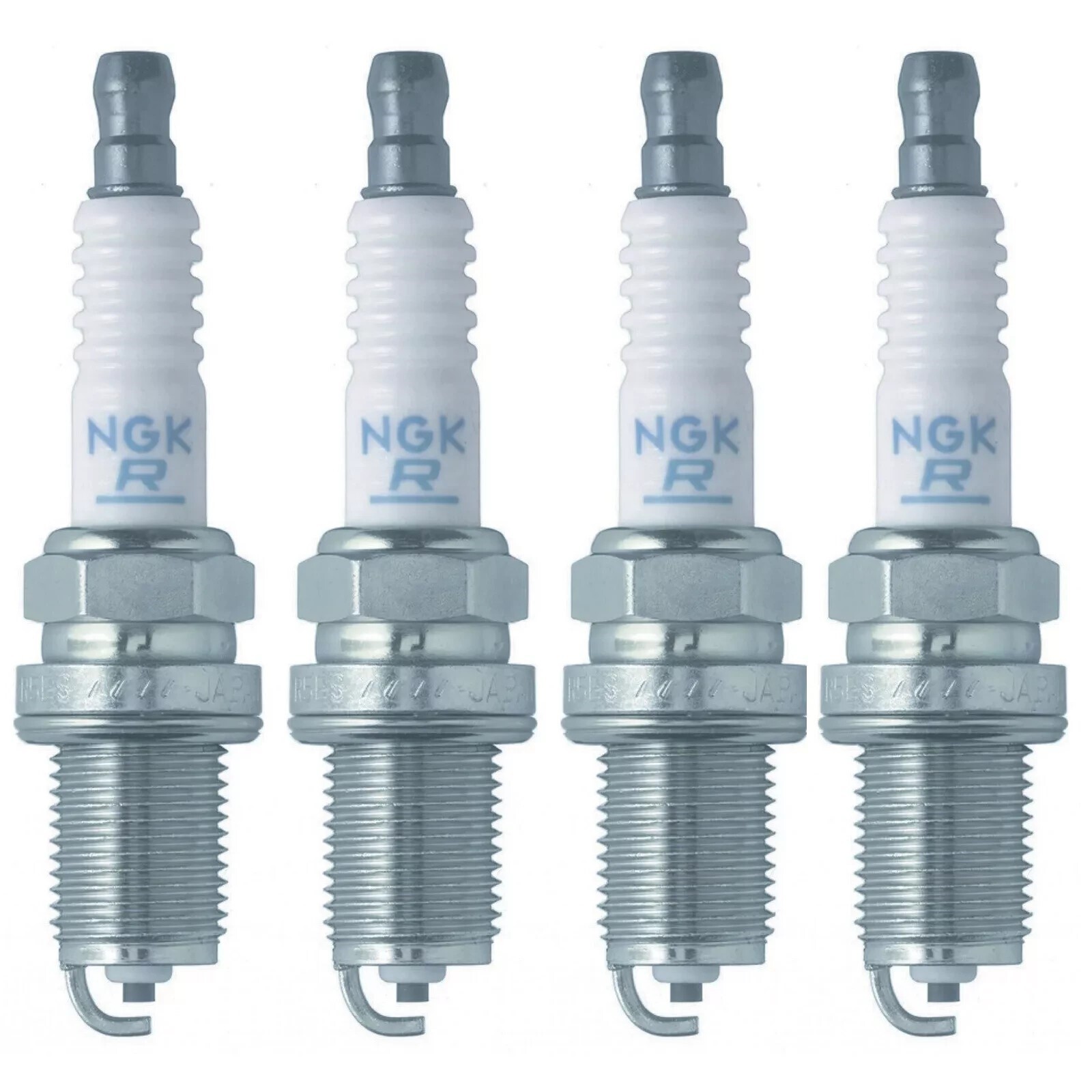 Spark Plugs NGK V-Power Kit 4pc Set BKR5E-11 6953 V-POWER