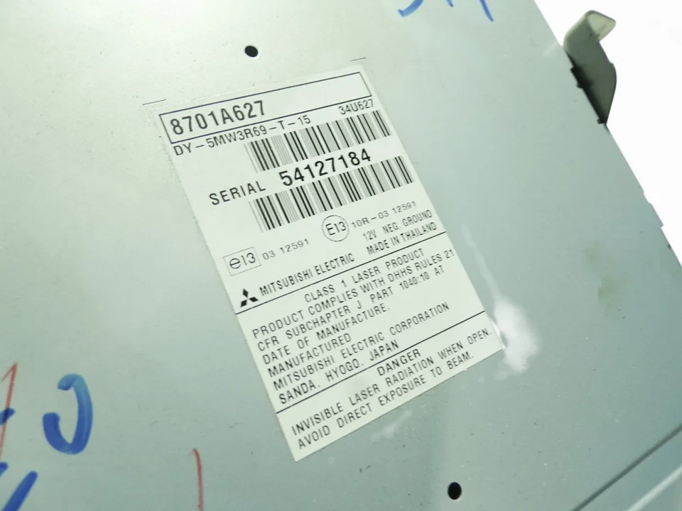 MITSUBISHI ASX GAW Musik-Player mit GPS 8701A627 1.60 Diesel 84kw 2015 32101394 - Bild 4 von 4