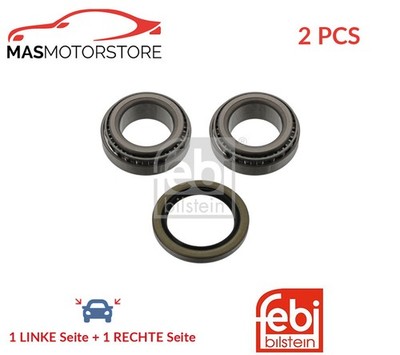 RADLAGERSATZ RADLAGER SATZ PAAR HINTEN FEBI BILSTEIN 08080 2PCS P NEU