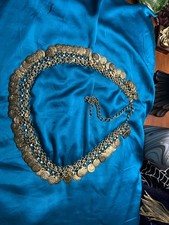 Tribaret gold coin hip belt. or belly cover