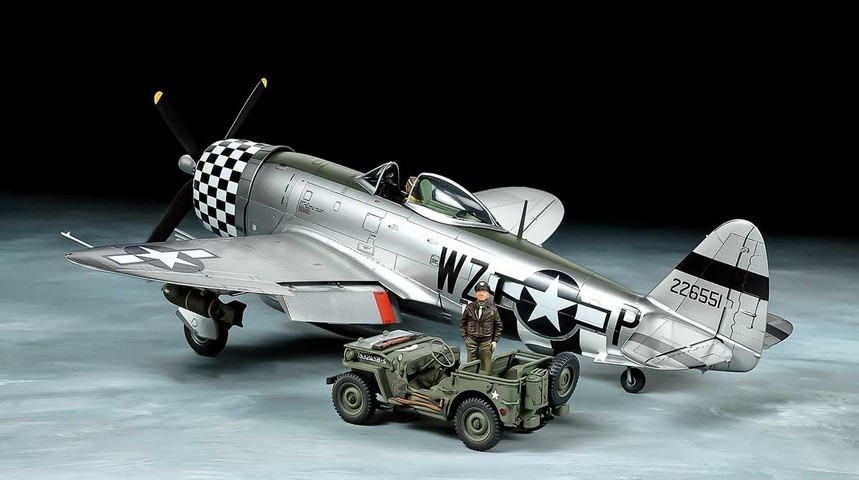 4950344252145 TAMIYA P-47D Thunderbolt с пузырьковой крышкой W14-Тонна 4x4 Tamiya 12090₽