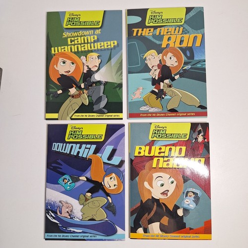 Disney Kim Possible Badical Boxed Book Set #1 Volumes 12 3 4 1-4 2004 Lot - Picture 4 of 6