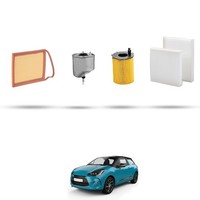 Hoffcar Wartungsset - 4 Filter Kompatibel Mit Citroen DS3 1.6 Hdi FAP 68 Kw
