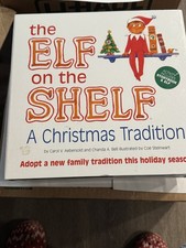 The Elf on the Shelf A Christmas Tradition Storybook  Elf Set Used