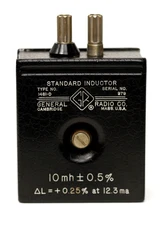 General Radio 1481-D 10mH Standard Inductor 1481D GenRad