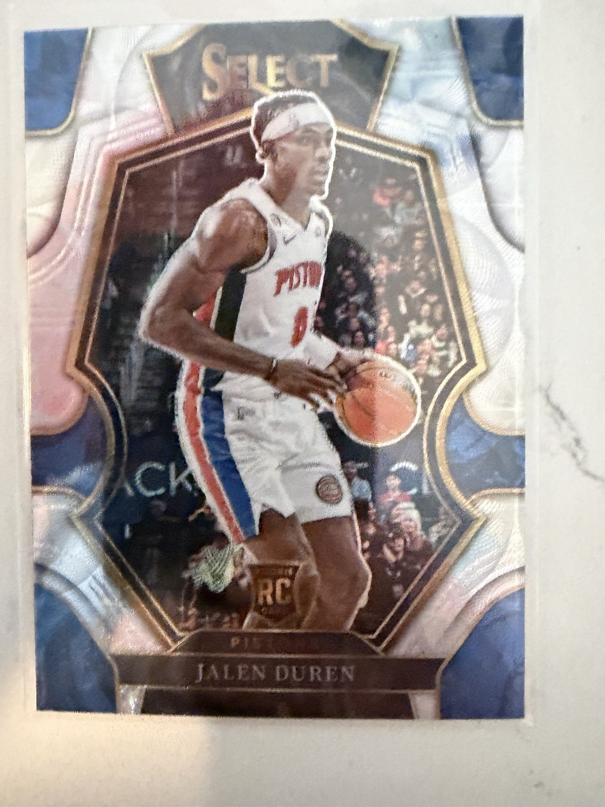 2022-23 Panini Select #176 Jalen Duren Scope Prizm Rookie Pistons RC