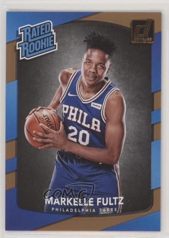 2017-18 Panini Donruss Rated Rookies Markelle Fultz #200 1b9