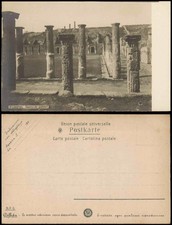 Cartolina Pompei Caserma dei gladiatori (antica arena dei gladiatori) 1900