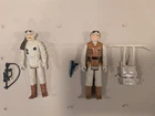 Vintage Star Wars Kenner Rebel Commander and Solider Action Figure Lot Compete