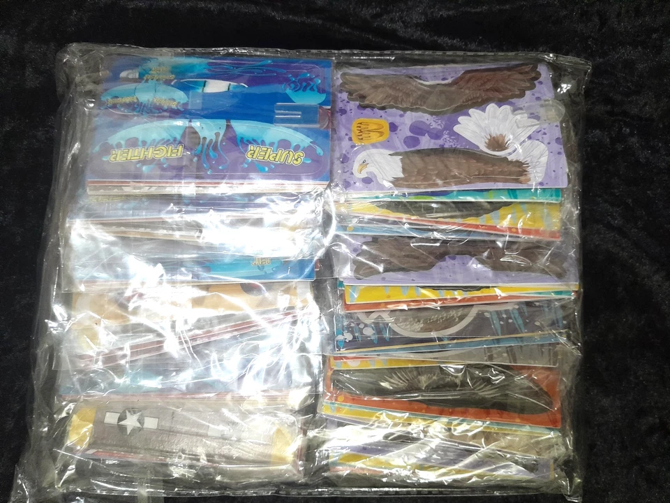 Aviões de espuma Haptime 60 unidades 3 polegadas lembrancinhas de festa infantil - Imagem 3 de 3