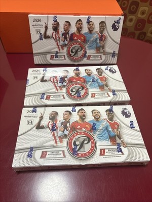 2026 TOPPS PRISTINE PREMIER LEAGUE EPL SOCCER HOBBY BOX