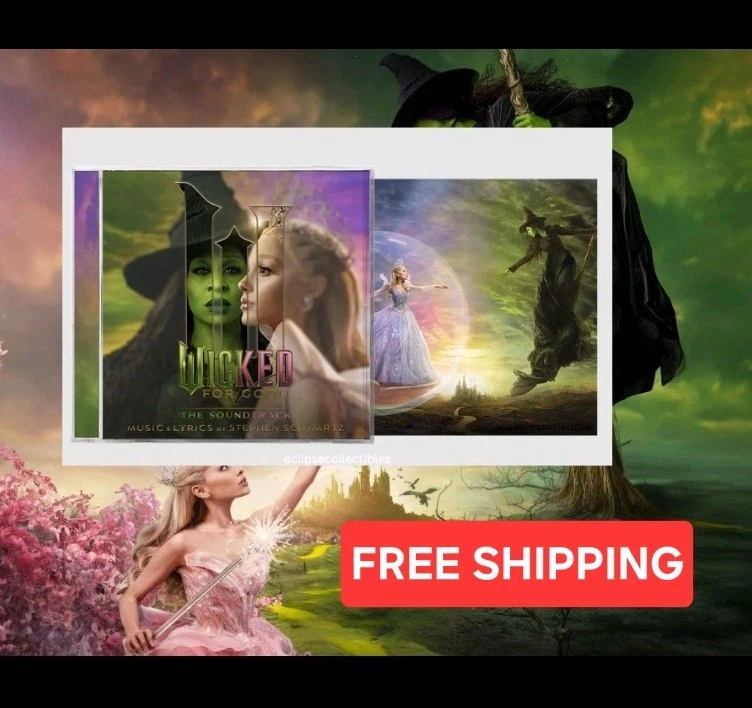 Wicked: For Good — The Soundtrack CD (Signed) - PRESALE