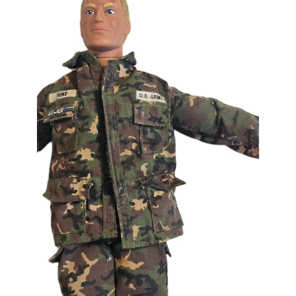 Figura de acción Hasbro GI Joe Duke V1 1986 vintage suelta sin probar sin accesorios Foto 4 de 4