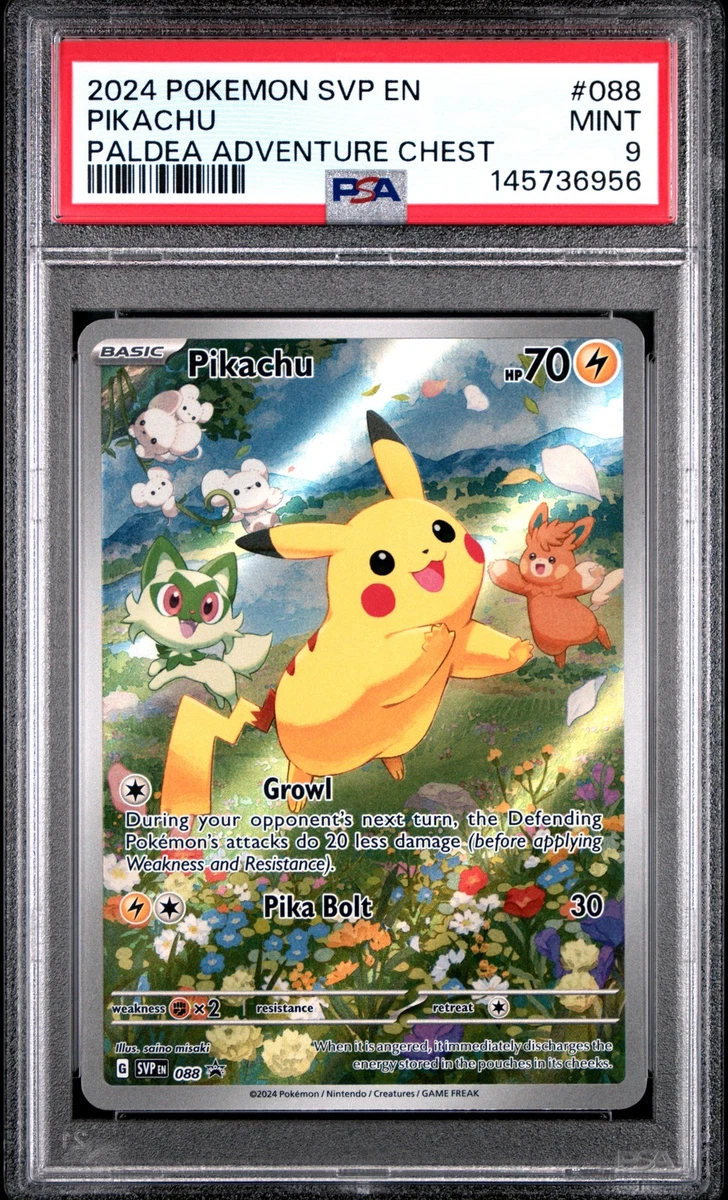 Preços baixos em Pikachu 088 Sv: Scarlet & Violet Promo Cards | eBay
