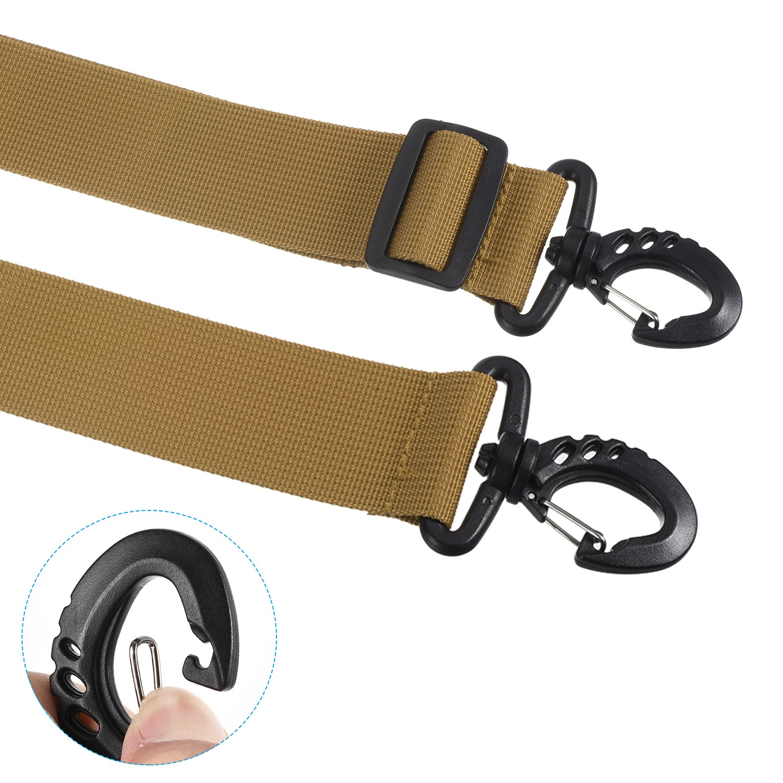 SALOMON Cinghia Porta Sci 100cmx3 8cm Confezione da 4 Cinghia Porta Scarponi Snowboard Grigio Marrone