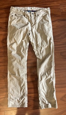 Mountain Khakis Pants Womens 4R Beige Camber 106 Lined Classic Twill Stretch