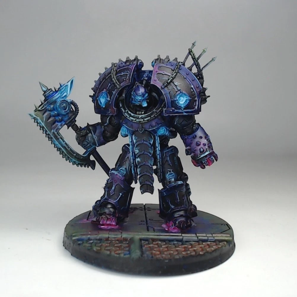 Chaos Space Marines Fully Assembled & Painted Single Miniature