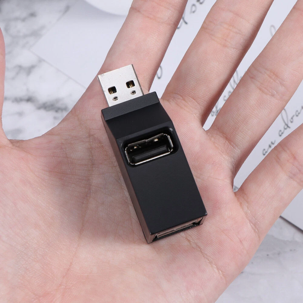 3-Port USB Hub Expander for Desktop with Multiple Ports Adapter  