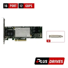 Adaptec SAS ASR-81605ZQ 16 Port 12Gbps 1GB Cache PCIe 3.0 x8 Raid Controller