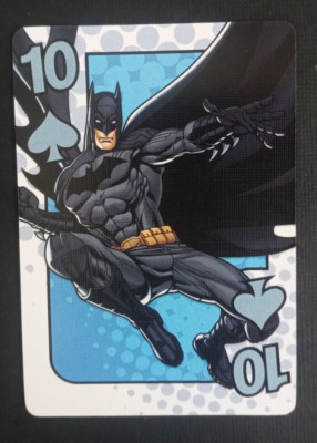 Aquarius DC Comics Batman Playing Card Batman 10 Spades