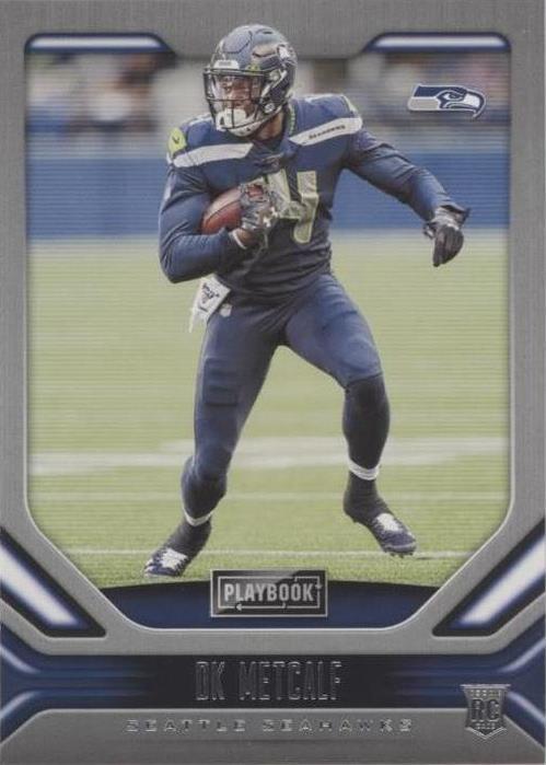 2019 Panini Playbook DK Metcalf #113 - 1 of 2