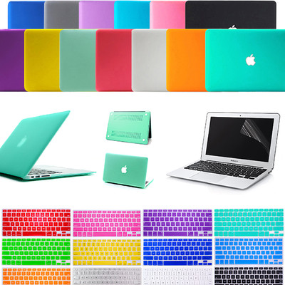 Laptop Hard Shell Case /& Keyboard Skin Cover Apple MacBook Air Macbook Pro LS