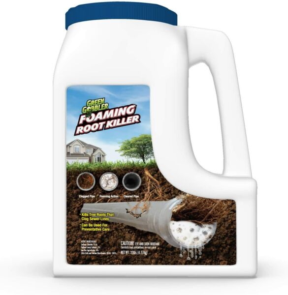 Foaming Root Killer Tree Roots Pipes Sewer Lines Contain Copper Sulfate