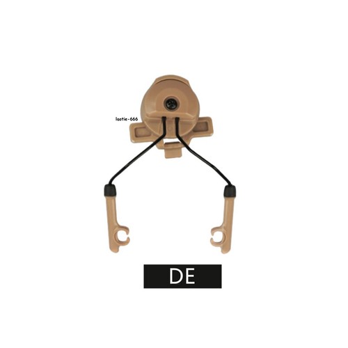 Wendy's 3.0 2.0 Casco Rail Comtac III Staffe Auricolari 360° Supporto Sospensioni - Foto 12 di 14