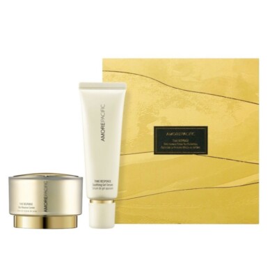 NIB AMOREPACIFIC TIME RESPONSE First Harvest Skin Reserve Cream & Serum LE $450
