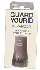 Guard YourID Your ID Advanced Security Stamp With Black Ink Unique Office Supply