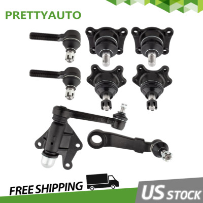 Upper Lower Ball Joint Pittman&Idler Arm Fits Toyota 4Runner/Pickup/T100 4-Wheel
