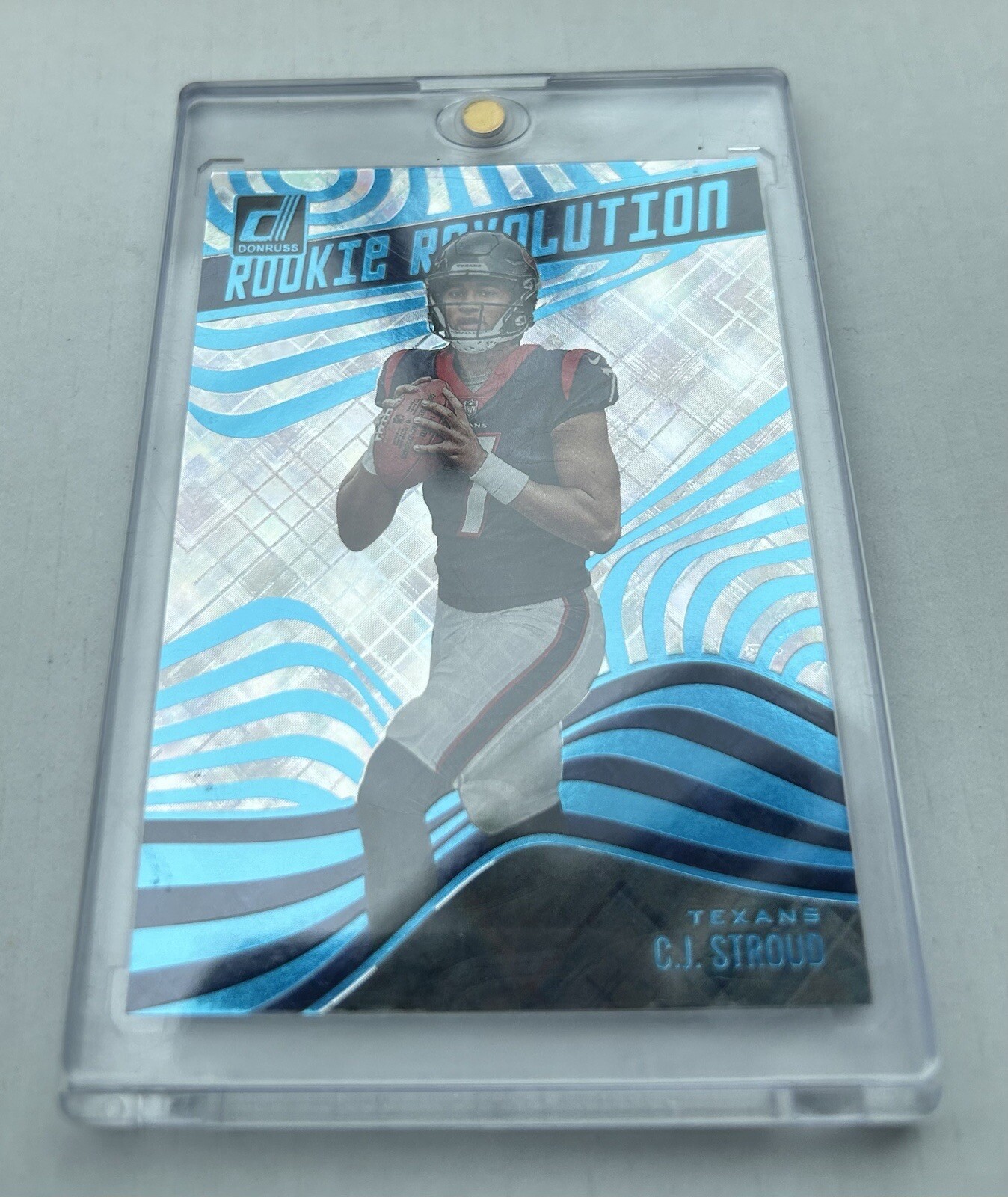 2023 Donruss C.J. Stroud Cosmic Rookie Revolution #RR-2 SP 47/100 Houston Texans